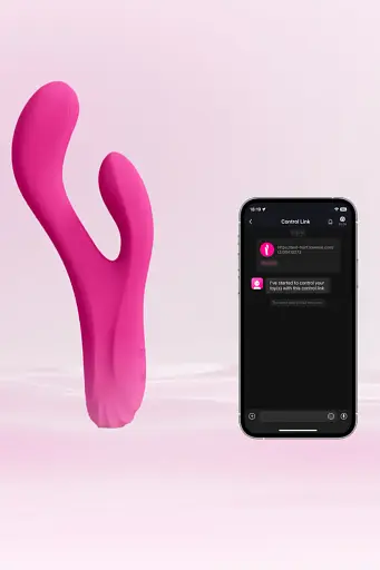 Вібратор-кролик Lovense Osci 3 21 см рожевий - фото 6