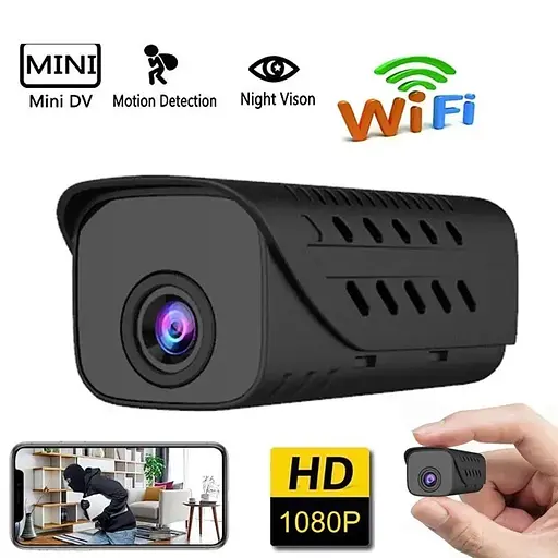 Мини камера WIFI Nectronix H9W с аккумулятором 850 мАч - фото 2