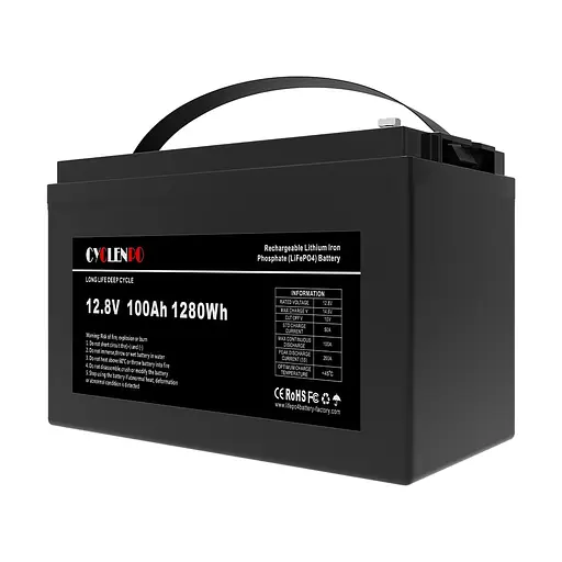 Аккумуляторная батарея литий-железо-фосфатная 12.8В 100Ач Cyclen 12.8V 100AH LiFePo4 (44-00075) - фото 5