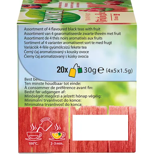 Чай чорний Pickwick Асорті з ягодами 30 г (20 шт. х 1.5 г) - фото 4