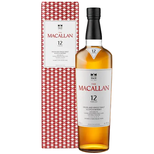 Виски The Macallan Double Cask 12 yo Single Malt Scotch Whisky 40% 0.7 л
