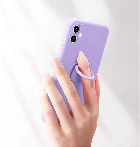 11 pro max бузковий Чохол Rokmym для iPhone 11 Pro Max з рідкого силікону, чохол для iPhone 11 Pro Max - фото 6