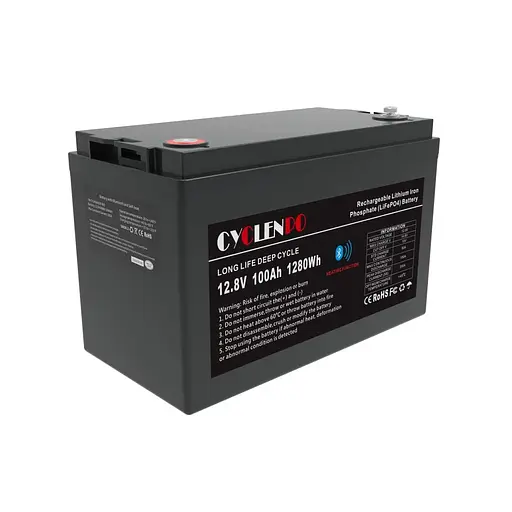 Аккумуляторная батарея литий-железо-фосфатная 12.8В 100Ач Cyclen 12.8V 100AH LiFePo4 (подогрев/Bluetooth) (44-00088) - фото 3