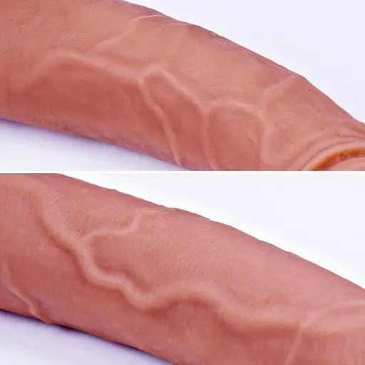 Двосторонній фалоімітатор I’MCUM Double Trouble Тілесний (7970379617694) - фото 4