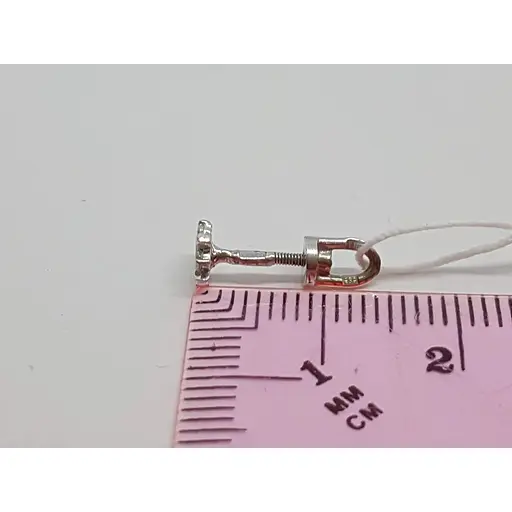 Золоті сережки-пуссети Гаразд з фіанітами. 3533503Б - фото 6