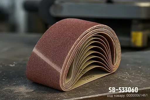 Стрічка шліфувальна нескінченна Alloid Building Tools зерно 60 75х533 мм 10 шт. (SB-533060) - фото 4