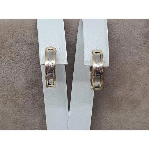 Золотые серьги Столичная Ювелирная Фабрика. 103695 - фото 3