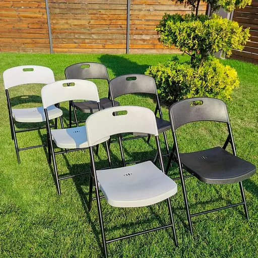 Складной стул Wall Sticker 46х52х79 см белый SW-00001609 - фото 9