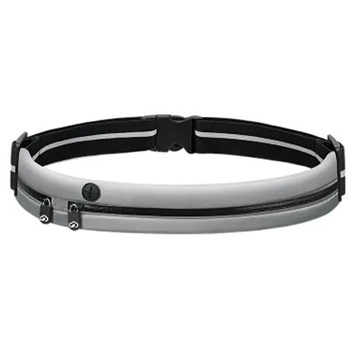 Спортивна сумка для бігу на пояс YUNMAI Sports Waist bag Silver YMWP-F302 - фото 6