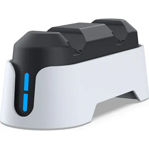 Зарядна станція Dobe Dual Charging Dock TP5-1501S для DualSense Sony White (126583) - фото 2