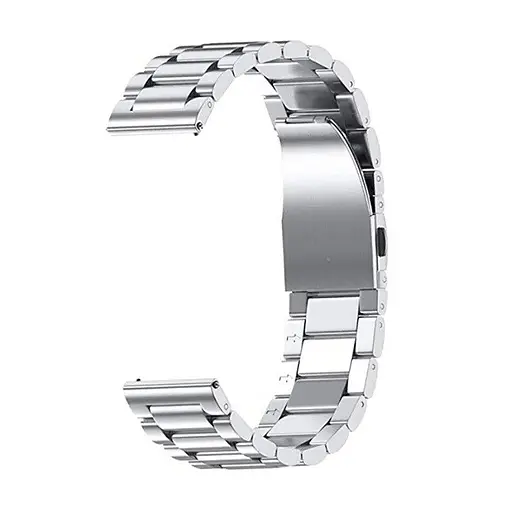 Комплект Tamister для годинника Xiaomi Watch 2Pro (бампер прозорий + ремінець Rolex design 22 мм сріблястий) - фото 7