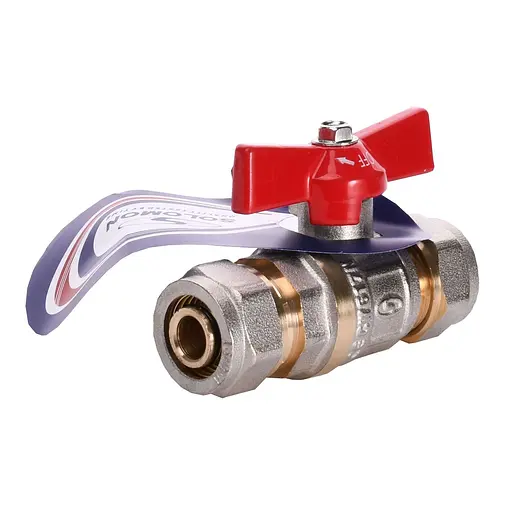 Кран шаровый для металлопластика Solomon 16х16 B1182 - фото 3