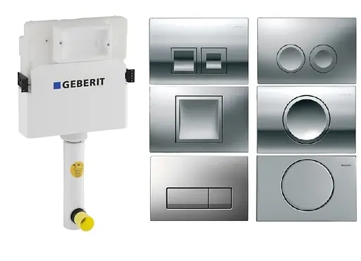 Смывной бачок скрытого монтажа Geberit Delta 109.100.00.1 - фото 2