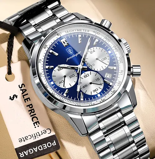 Годинник Poedagar Petros Silver - фото 3