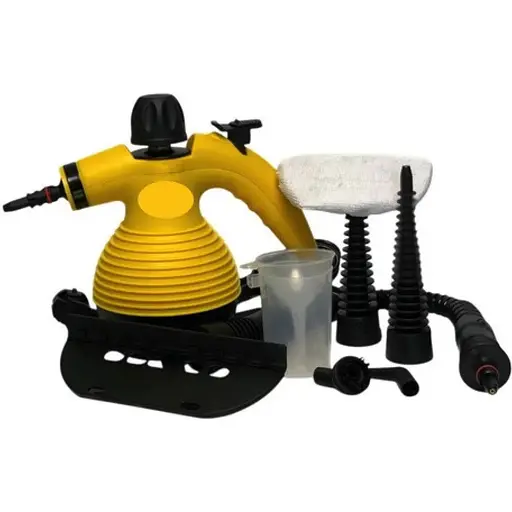 Ручной отпариватель 9 в 1 с насадками 1200Вт Steam Cleaner Crownberg CB 3141 пароочиститель для сборки 350мл - фото 1