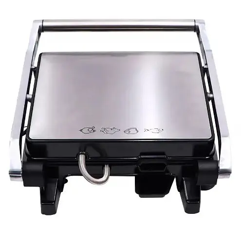 Прижимной контактный гриль RAF R.2681 2800 Вт с регулятором температуры - фото 6