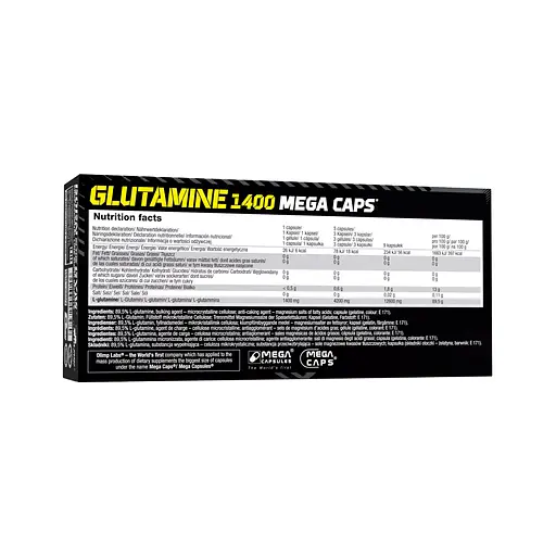 Глютамін Olimp Glutamine Mega Caps 120 капсул (Ф001624) - фото 2