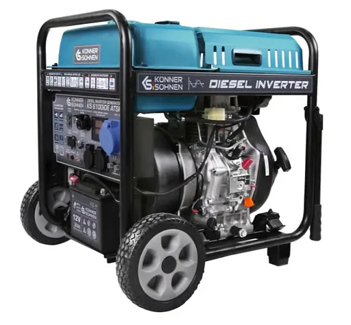 Генератор інверторний дизельний Konner&Sohnen 5/5.5 кВт KS 6100iDЕ ATSR - фото 1