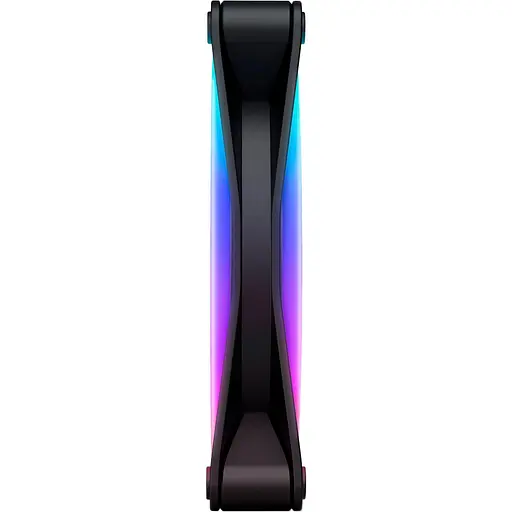 Вентилятор NZXT NZXT, F140RGB Duo - 140mm Dual-sided RGB Fan - Twin Pack (Black) (RF-D14DF-B1) - фото 4