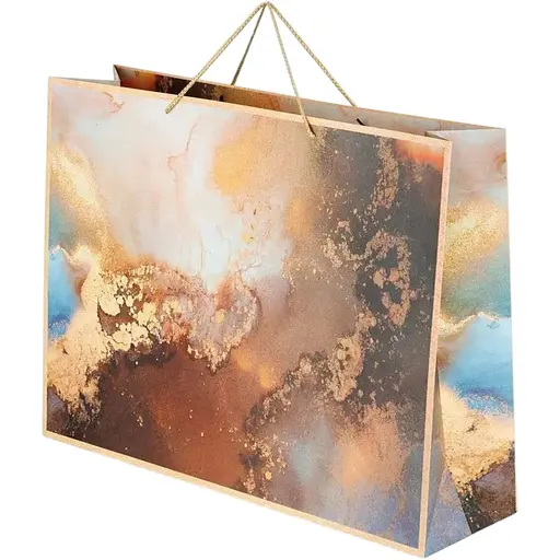 Пакет подарунковий 1610XL Коричневий - фото 1