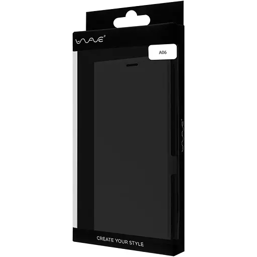 Чохол-книжка Wave Flap Case для Samsung Galaxy A06 Black [135937] - фото 5