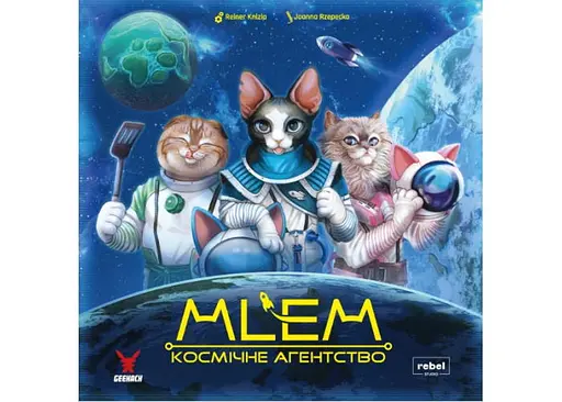 Настольная игра Geekach Games MLEM. Космическое агентство (MLEM: Space Agency) (укр.) (GKCH214ml) - фото 2