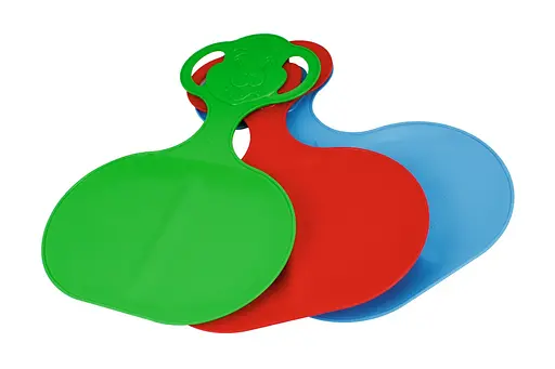 Санки Ледянка 48×33×2 см 1028 ТехноК (4823037601028) МІКС - фото 2