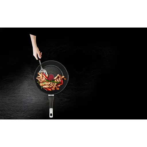 Сковорода глубокая Tefal Unlimited 22 см черная (G2557572) - фото 6