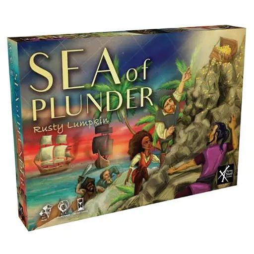 Настольная игра Three Nail Games Море ограблений (Sea of Plunder) (англ.) (TXG0101) - фото 1