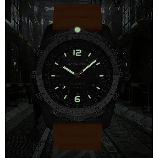 Часы мужские наручные North Edge Evoque (Черные) - фото 7