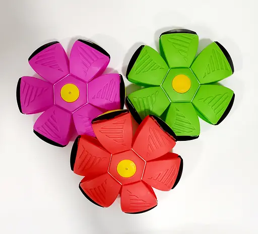 Летающий мяч-фрисби, трансформер M12081, в коробке (6900077120813) МИКС - фото 2