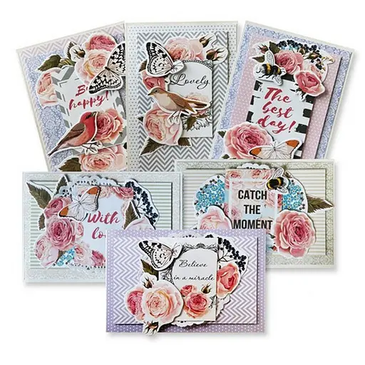 Набір для створення вітальних листівок "Catch the moment" Fabrika Decoru FDGCK-039, 6 шт - фото 1