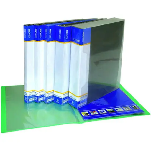 Папка з 80 файлами А4 E30608 Economix у пластиковому боксі (4044572306081) МІКС - фото 1