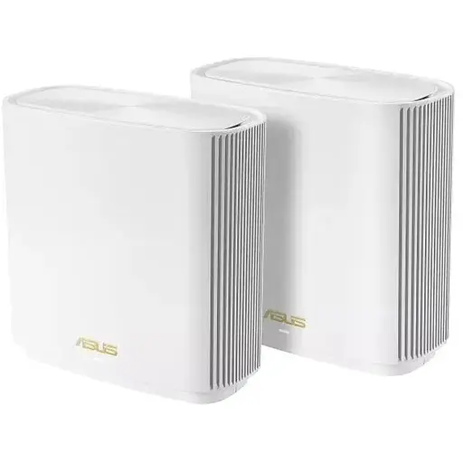 ASUS Маршрутизатор ZenWiFi XT8 2PK V2 white AX6600 3xGE LAN 1x2.5GE WAN 1xUSB3.1 WPA3 OFDMA MESH