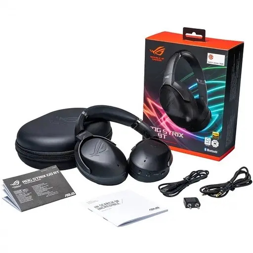 Навушники Asus бездротова гарнітура ігрова повнорозмірна ROG STRIX GO 3.5 mm і BT (90YH02Y1-B5UA00) - фото 8