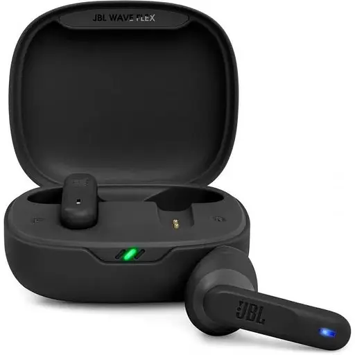 Наушники JBL Wave Flex Black (JBLWFLEXBLK) - фото 1