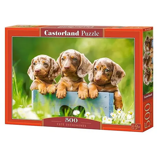 Пазл Castorland Милые такси 500 эл. (B-53605) - фото 1