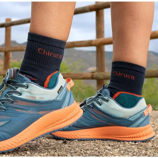 Носки Chiruca Calcetin Algas + Bamboo S Navy - фото 4