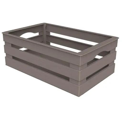 Ящик для хранения Tina 2 25x31x11,5h серо-бежевый