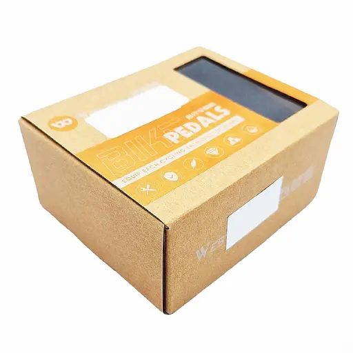 Педали велосипедные шоссейные алюминиевые West Biking YP0802098 на промподшипниках Серебристо-черный (G0000990) - фото 4