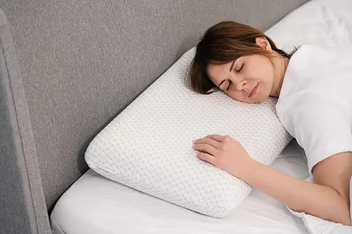 Подушка ортопедична Ardesto Sleepwell, 60х40х12см, білий (ART6040CLP) - фото 6