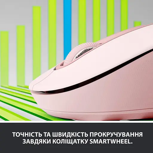Беспроводная мышь Logitech Signature M650 Wireless Rose (910-006254) - фото 2