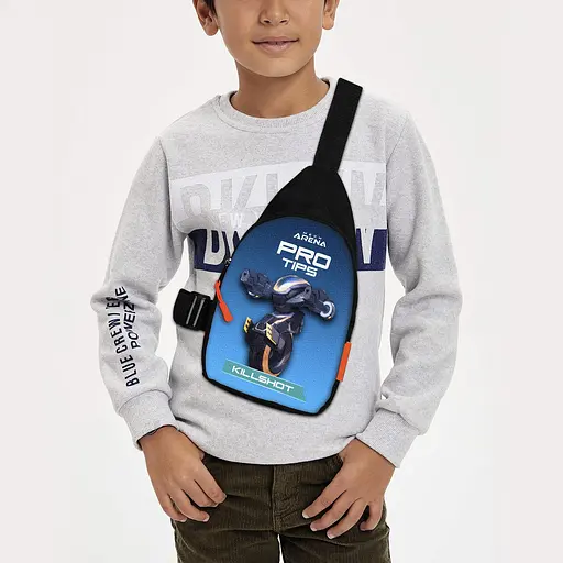Сумка через плече дитяча Mech Arena 29х17 см сумка слінг для хлопчика (01952)