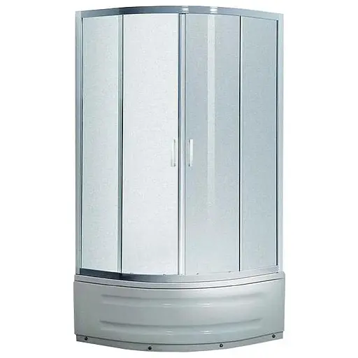 Душова кабіна Eger Tisza Mely 90x90 на глибокому піддоні 599-187, матовий, білий - фото 2