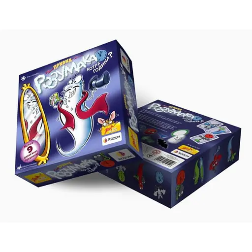 Настільна гра Rozum Привид Розумака: Котра година? (Geistesblitz 5 vor 12) (укр.) (R007UA) - фото 1