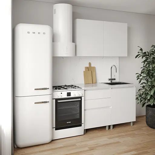 Кухня модульная MebelStar Нео 1,2 м Аляска белый (MBS-1801) - фото 2