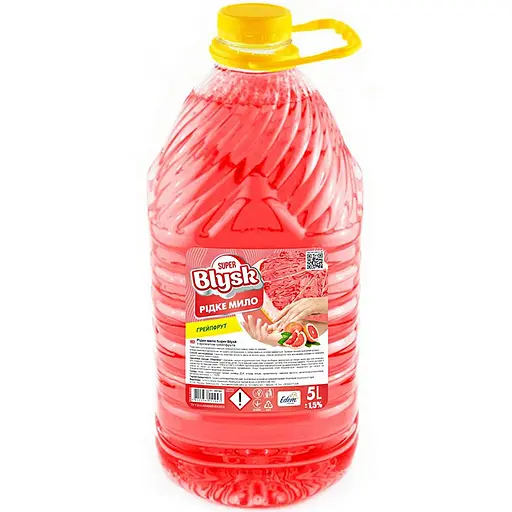 Рідке мило Super Blysk грейпфрут 5 л (SB51943) - фото 1