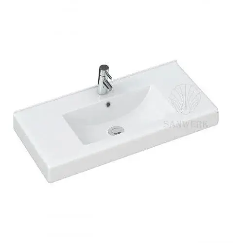 Умивальник Sanwerk "Принц" 90 (UV0000110), Білий - фото 1