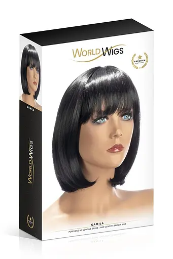 Парик World Wigs Camila Mid-Length Brown One size - фото 2
