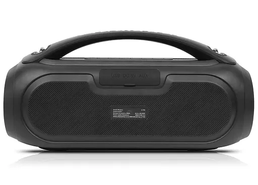 Портативна колонка бумбокс REAL-EL RX745 Boombox 40W Bluetooth TWS, RGB, Black - фото 9